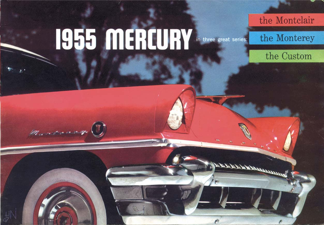 1955 Mercury Brochure Page 3
